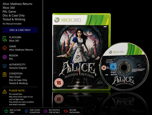 Alice madness returns xbox - alice,