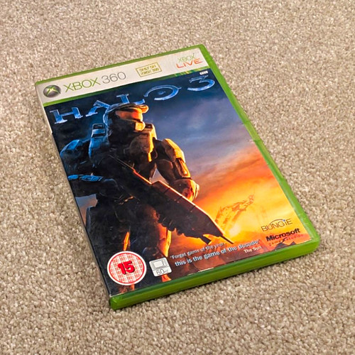 Halo xbox 360 game disc - halo,