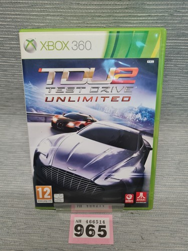 Xbox 360 game - test, drive